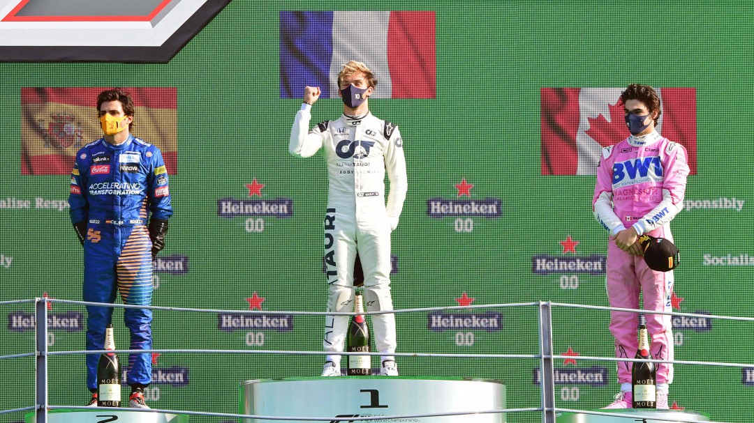 ¡Sorpresa en la Formula 1! Pierre Gasly gana el Gran Premio de Italia