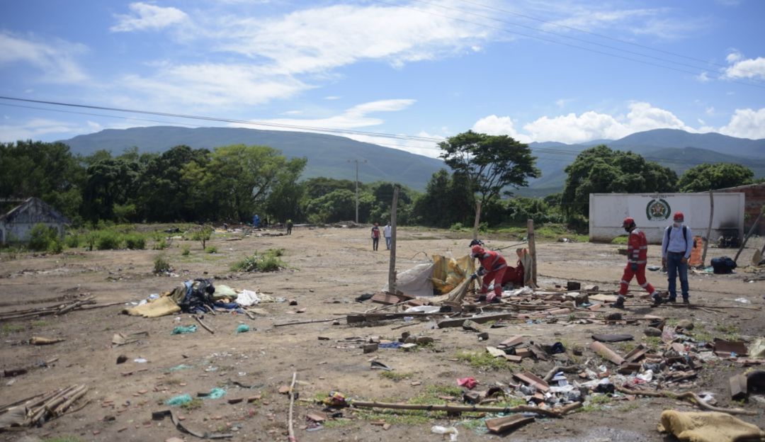 La Parada: Se despeja el sector de La Parada