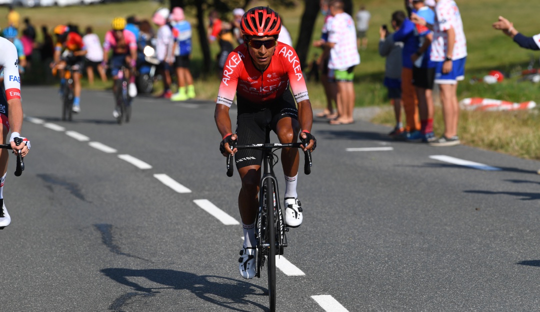 Nairo Quintana Tour caída: Nairo Quintana sufrió una caída en la décima etapa del Tour de Francia