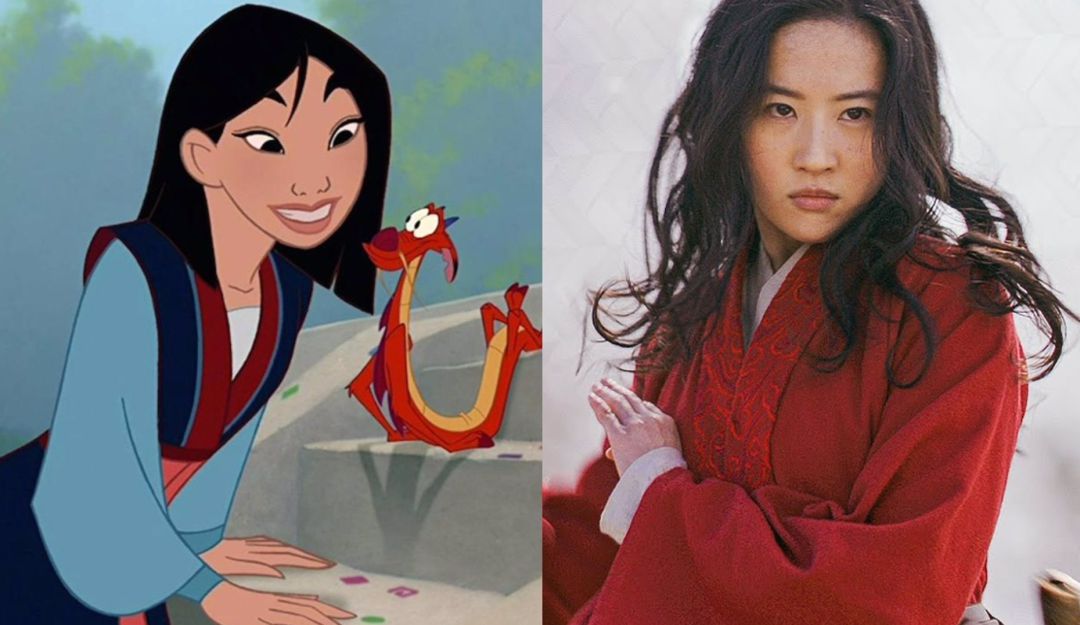 Diferencias en las películas de Mulán: Nueve diferencias entre la nueva Mulán y la película de animación
