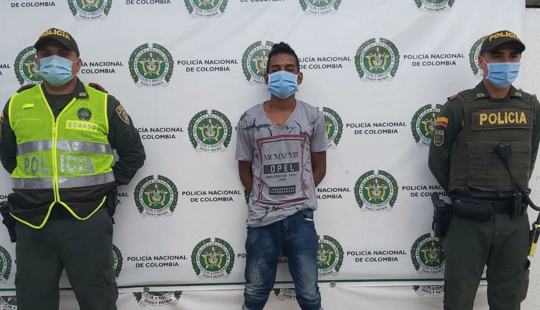Violencia intrafamiliar en Santa Marta: Capturan en Santa Marta a un joven que atentó contra la vida de su padre