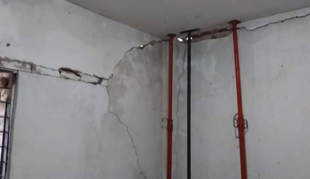 Damnificados por el invierno: Casa cural de Tubará, en inminente riesgo de colapso
