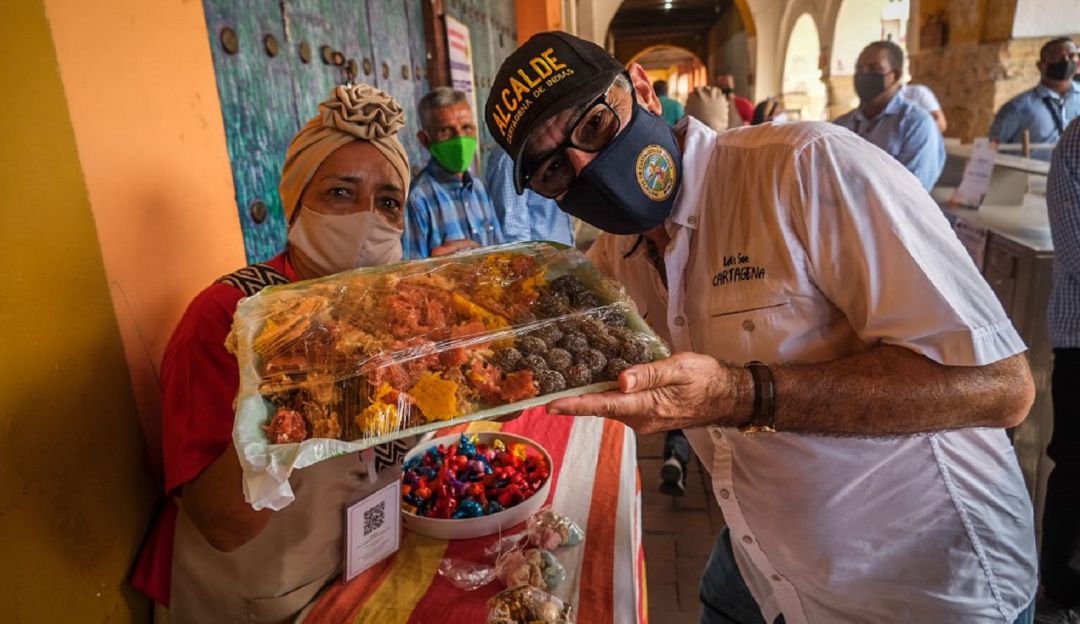 Con bioseguridad el Portal de Los Dulces retoma actividades en Cartagena
