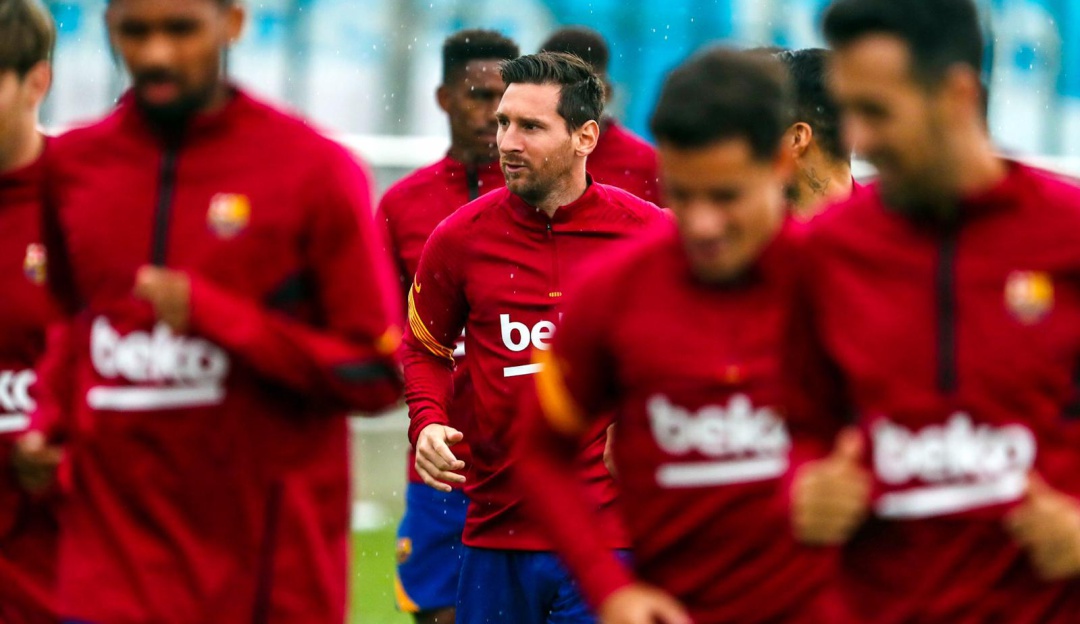 Messi Coutinho entrenamiento: Messi y Coutinho dan negativo para COVID-19 y se unen a trabajos grupales