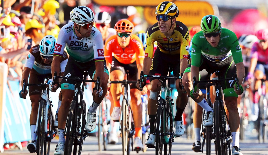 Van Aert Sagan Tour: Wout Van Aert: "No me gustó lo que hizo Sagan"