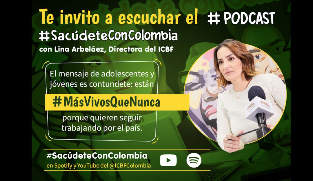 podcast por y para adolescentes y jovenes: #SacúdeteConColombia un podcast por y para adolescentes y jovenes