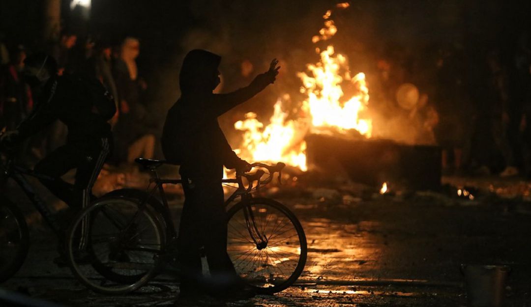 Protestas Bogotá: Protestas en Bogotá dejan 46 CAI afectados