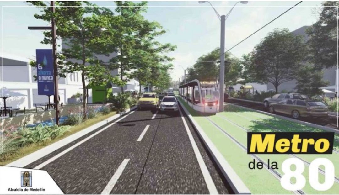 Metro, proyecto, Medellín: Medellín desembolsó los primeros 111 mil millones para el Metro de la 80