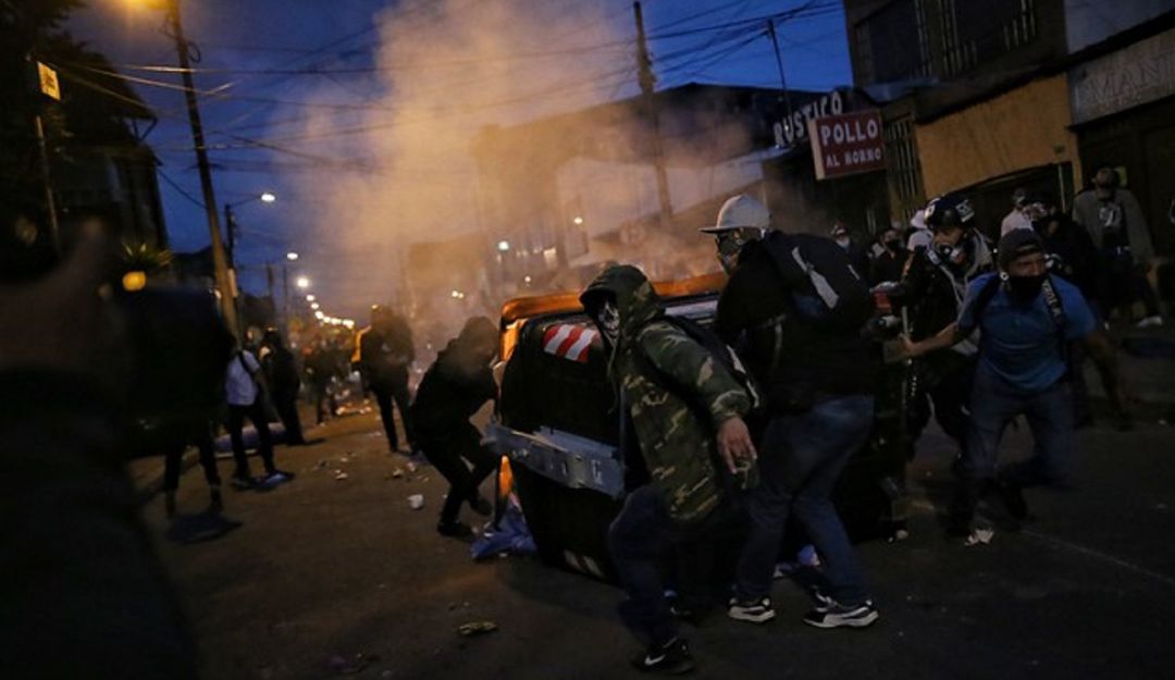 Otra noche de terror en Bogotá