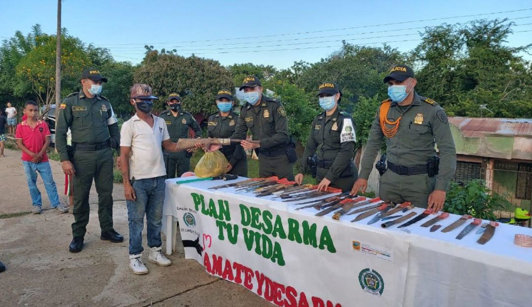 Jornada de desarme en El Carmen de Bolívar: Desarrollan jornada de desarme voluntario en El Carmen de Bolívar