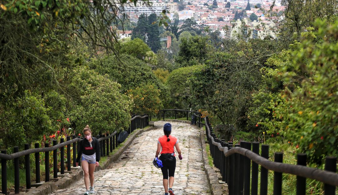 Caminatas Monserrate: 'Pico y Cédula' dominical en Monserrate redujo visitas al sendero en un 58%