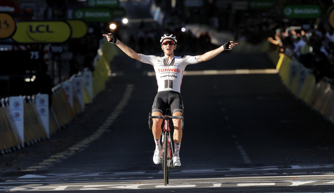 Soren Andersen etapa 14 Tour: Soren Andersen, victoria en la etapa 14 del Tour de Francia