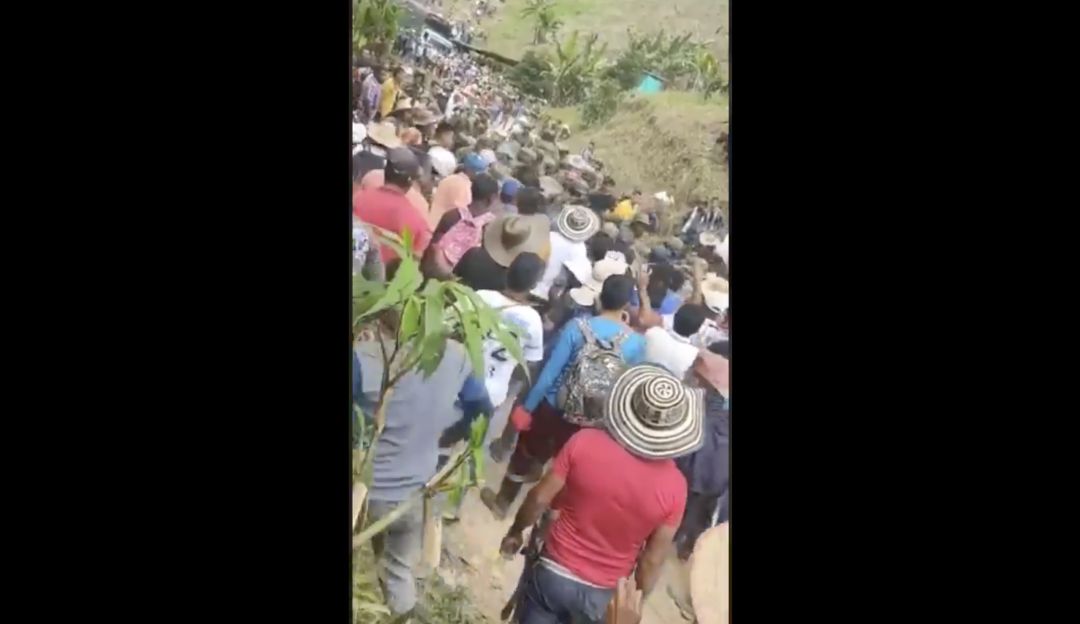 Asonada ejército Nariño: Asonada al Ejército en Nariño
