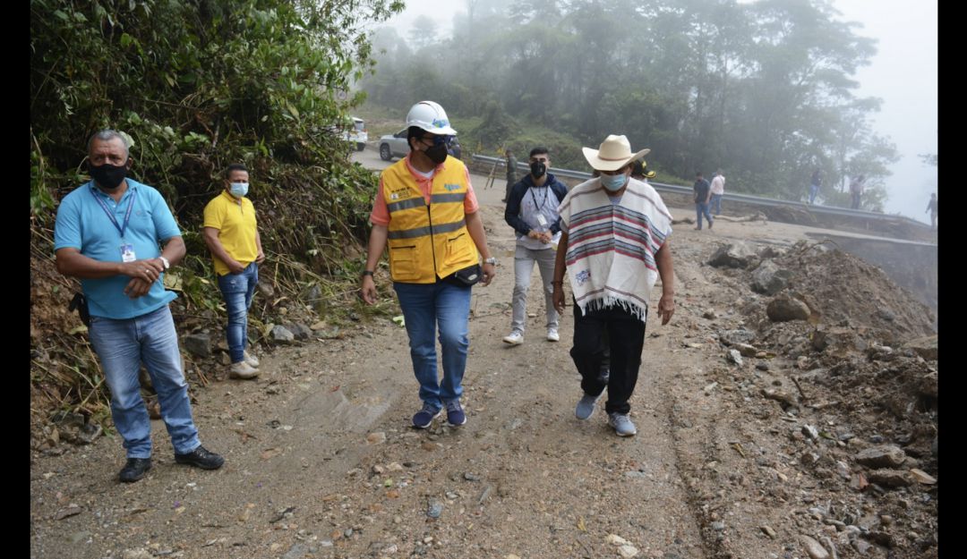 Vía Huila Caquetá: Arreglos en la vía Huila- Caquetá tardarían un mes
