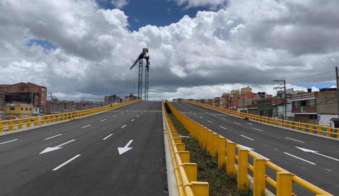 Apertura avenida Mutis con Boyacá: Abren parte del puente de la avenida Mutis con Boyacá