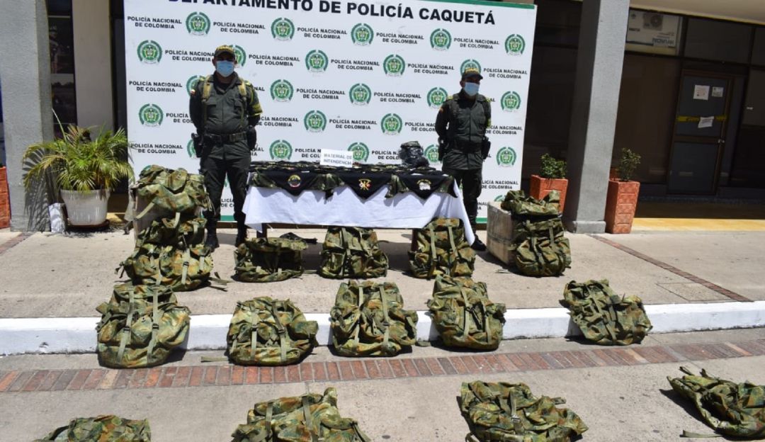 Noticias Huila: Incautan material de intendencia del GAOR-E40 en el Caquetá
