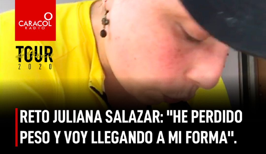 Tour Francia: Reto Juliana Salazar: “He perdido peso y voy llegando a mi forma”