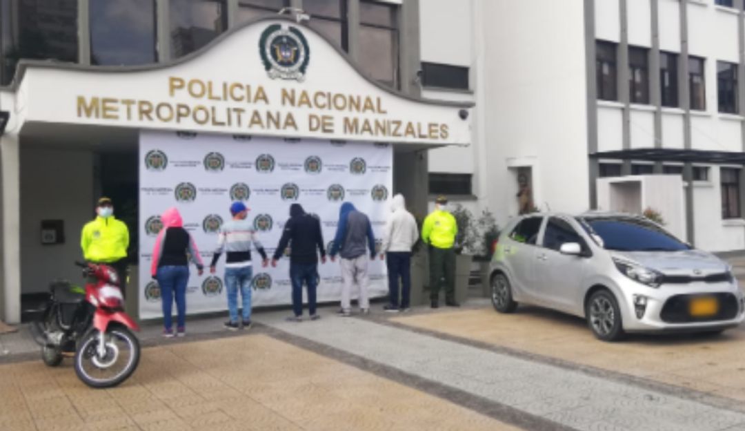 Captura por delito de homicidio en Cali y Manizales: Capturan en Cali a 5 personas que eran requeridas por Juzgado de Manizales