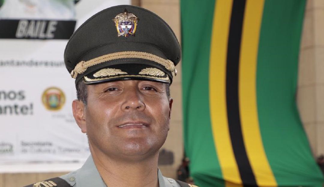 Comandante de la Policía Santander tiene coronavirus Carlos Julio Cabrera: Comandante de la Policía Santander tiene coronavirus