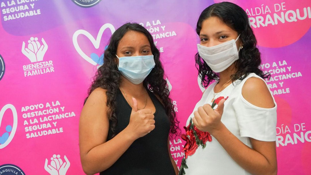 Barranquilla garantiza el apoyo a madres gestantes y lactantes