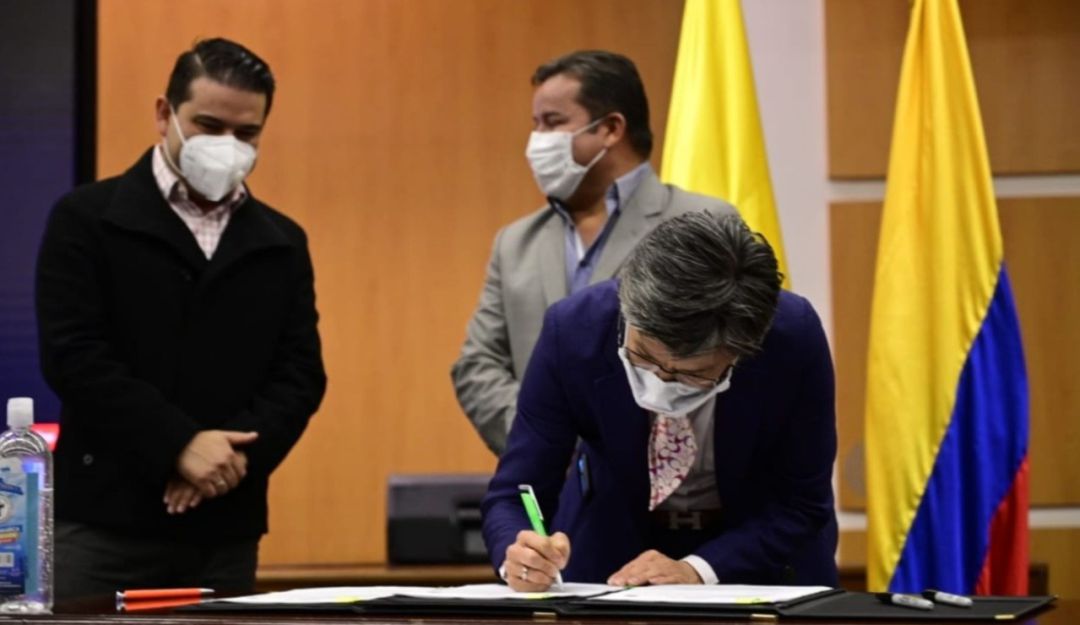 Cundinamarca movilidad: Bogotá y Cota firman convenio para mejorar movilidad