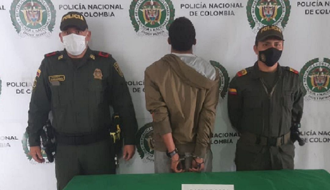 Captura por el delito de tráfico, fabricación o porte de estupefacientes