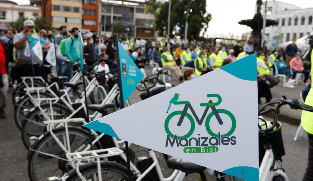 Ciclobanda en Manizales