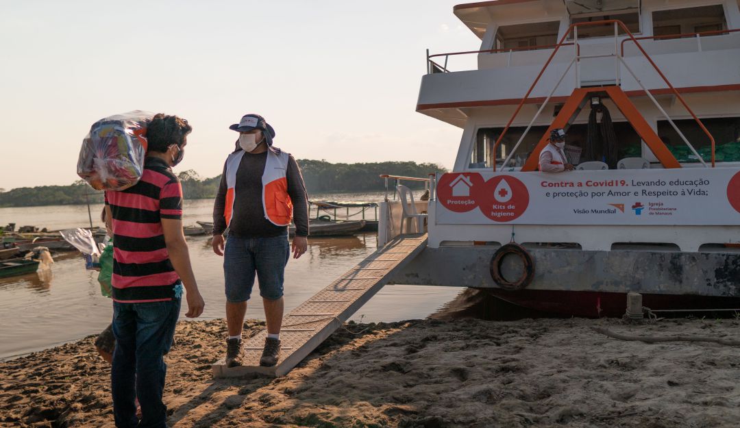 Ayudas coronavirus: Brasil y Colombia entregarán 4.700 ayudas con el barco-hospital Solidaridad