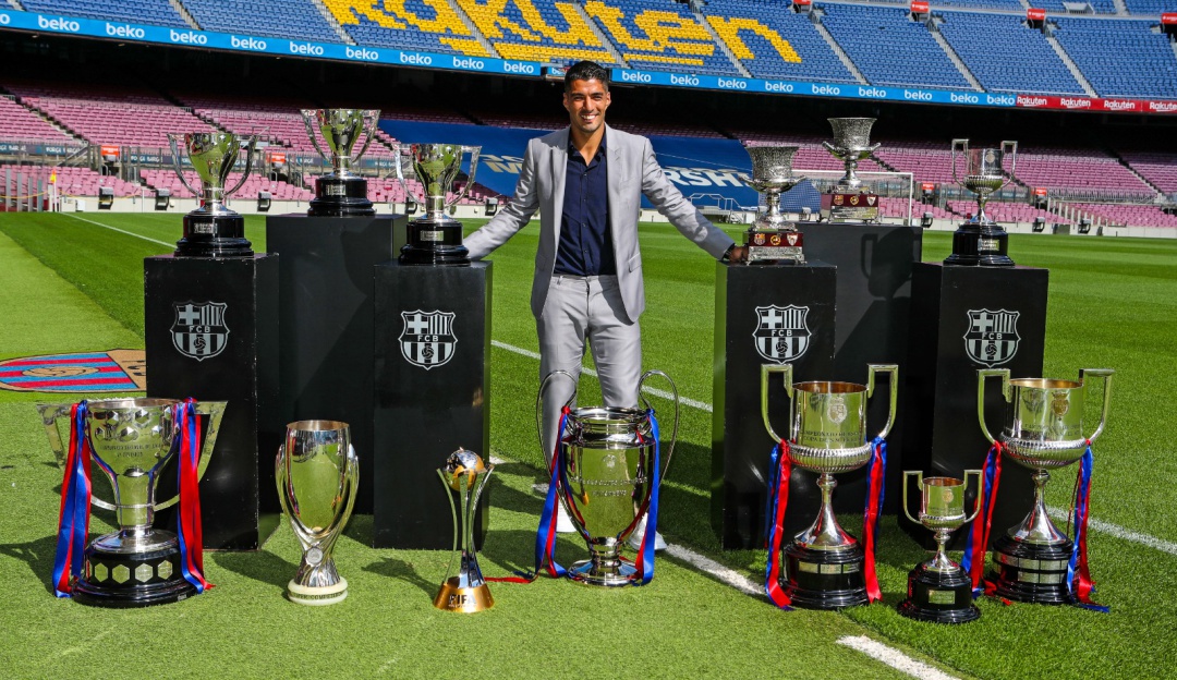 Luis Suárez despedida Barcelona: Suárez en medio de las lágrimas: "Esté donde esté, habrá un 'Culé' más"