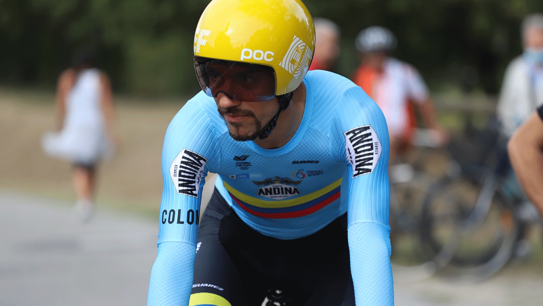 Daniel Martínez abre la participación de Colombia en el Mundial de ciclismo
