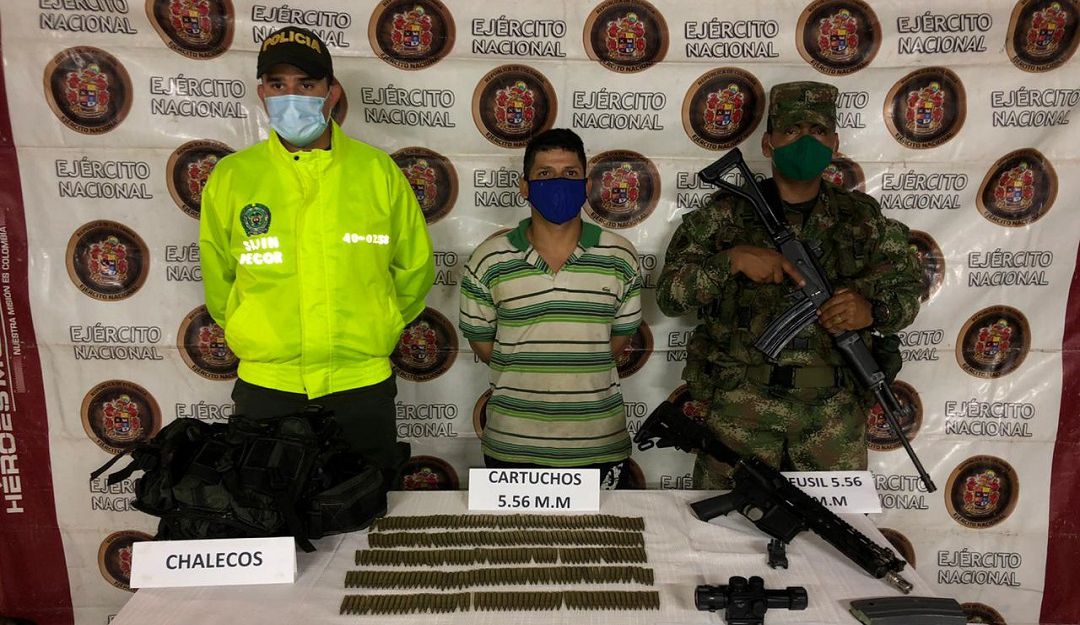 alias pepe san jose de ure desplazamiento captura ejercito cordoba: Capturan a alias Pepe en Uré, presunto responsable de desplazamientos