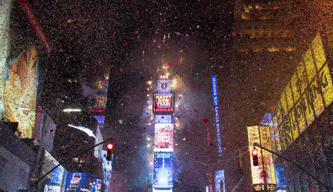 Celebración virtual por coronavirus: Celebración de año nuevo en Times Square será virtual