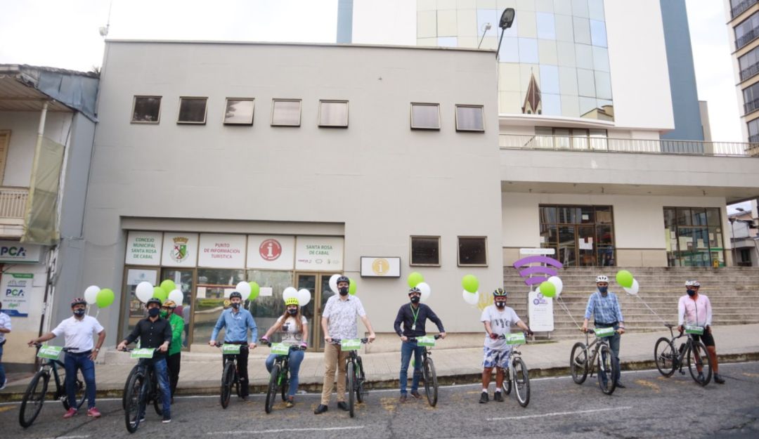Semana de la movilidad en Santa Rosa de Cabal: Inició la semana de la movilidad en Santa Rosa de Cabal, Risaralda