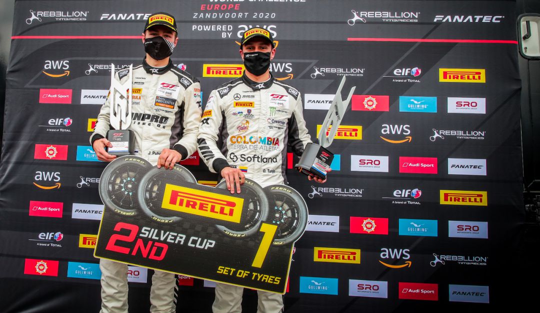 Oscar Tunjo: El caleño Oscar Tunjo logró otro podio en el Campeonato GT World