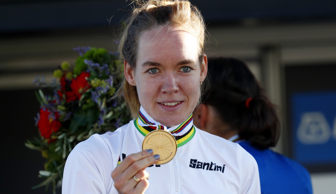 Anna van der Breggen campeona: Anna van der Breggen, campeona mundial de ciclismo