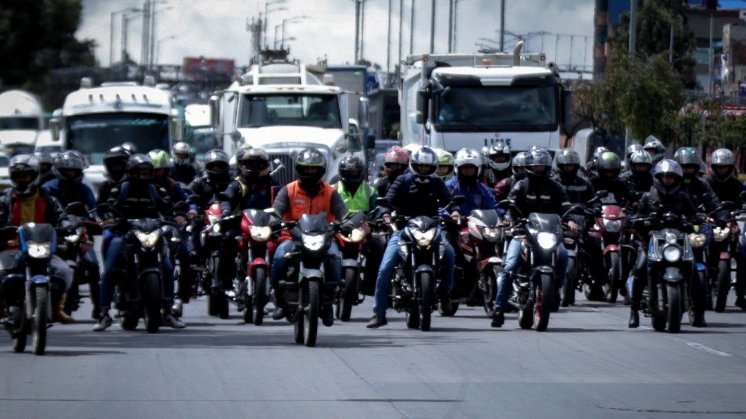 Pico y placa en Bogotá: motos están exentas de esta medida