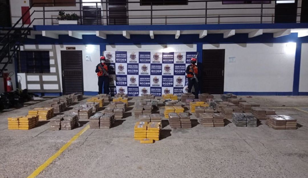 Incautación cocaína en la zona insular de Cartagena: Incautan más de una tonelada de cocaína en la zona insular de Cartagena
