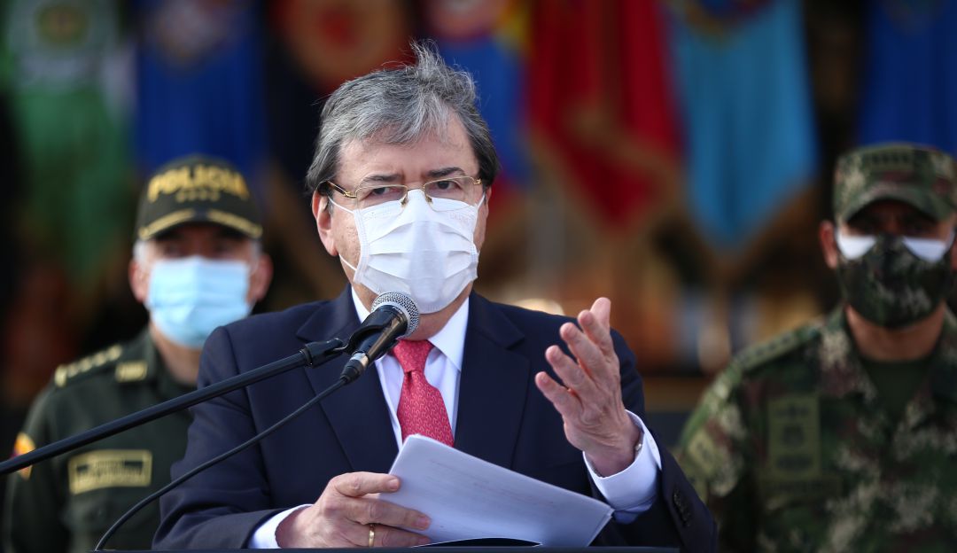 MinDefensa protestas Bogotá: MinDefensa calificó como actos terroristas los ataques en Bogotá