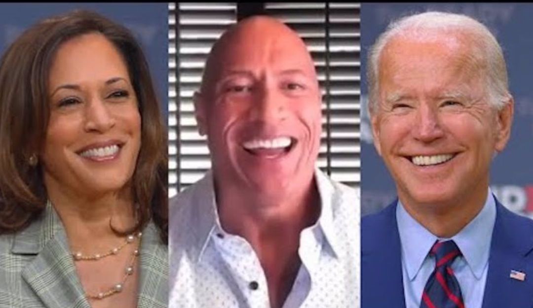 Elecciones Estados Unidos: 'La Roca' anunció que votará por Joe Biden en las elecciones de EE.UU.