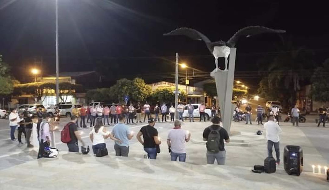 Escoltas rechazan asesinato de compañero en Saravena