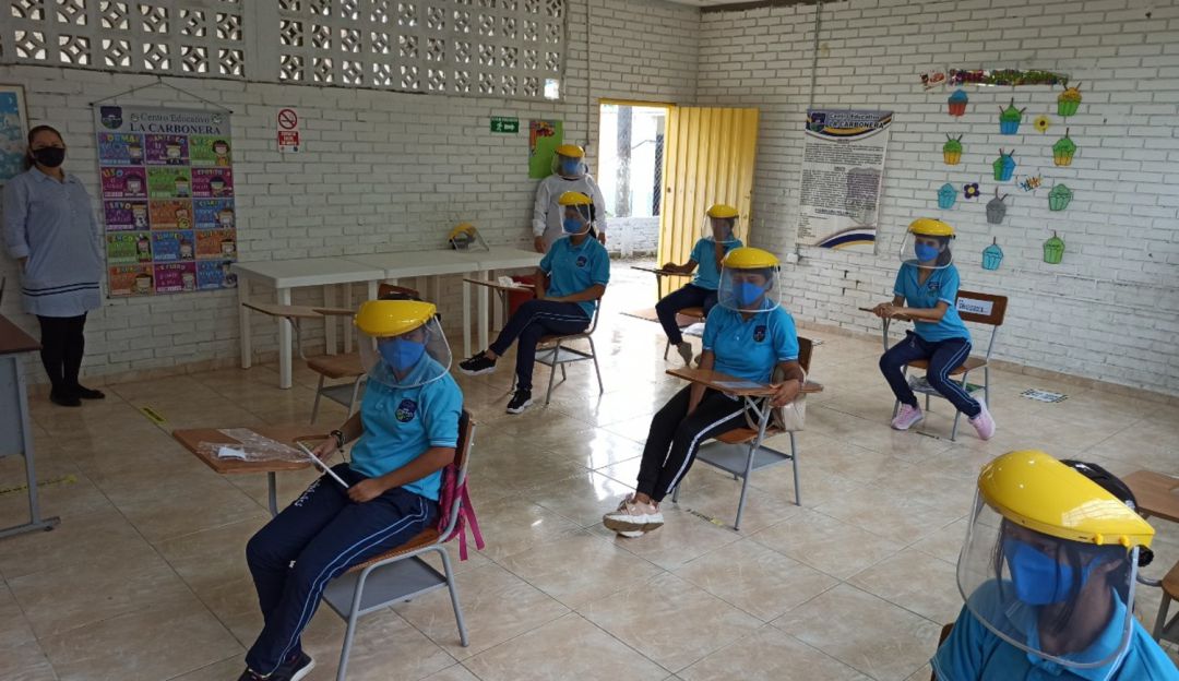 Reapertura de colegios en Pereira: Un colegio de Pereira es el primero en el país en retornar a las aulas