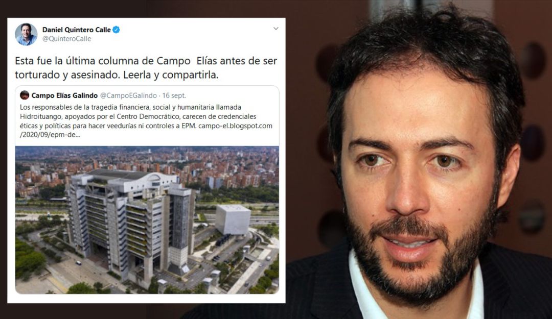 Centro Democrático anuncia acciones judiciales contra Daniel Quintero: Centro Democrático anuncia acciones judiciales contra Daniel Quintero
