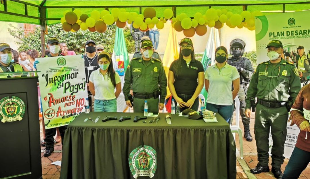 Más vale amarse que armarse: la campaña de la Policía en Sucre