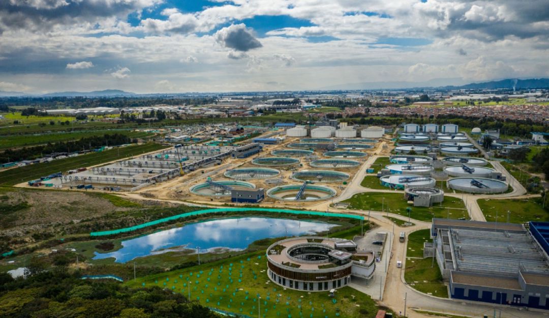 Noticias Bogotá: La obra de la Ptar Salitre tiene un avance del 97%