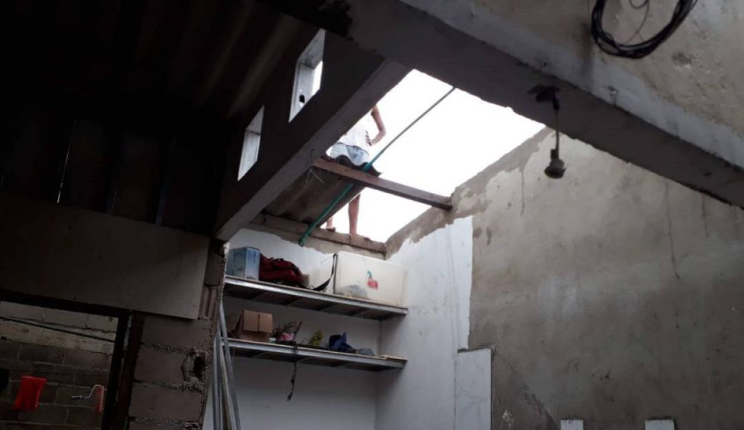 Vendaval en el municipio de Soledad: Más de 50 casas destechas en Soledad por fuertes vientos