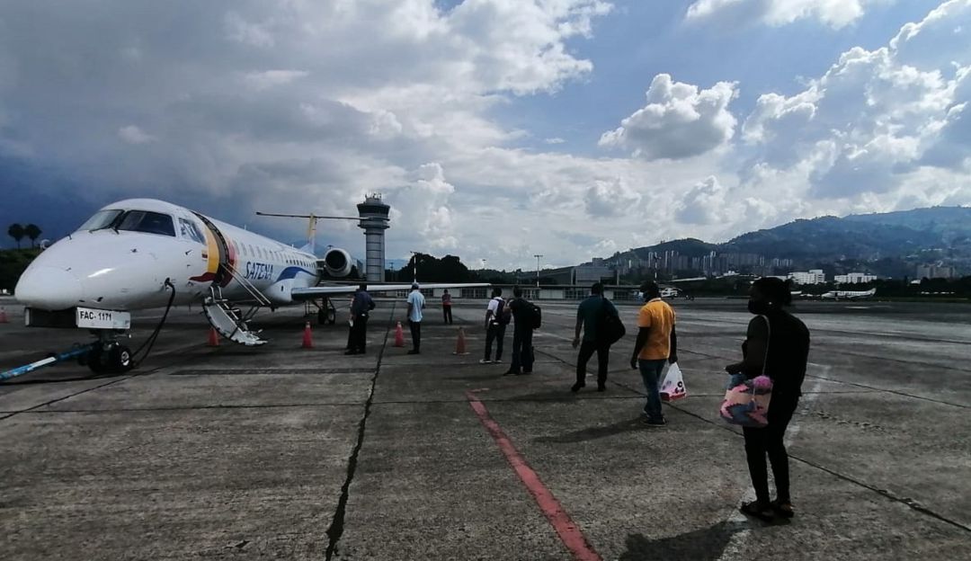Aeropuertos Medellín: Aeropuerto Olaya Herrera movilizó a más de 30 mil pasajeros en septiembre