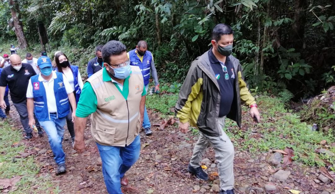 Control de minería ilegal en el PNN Farallones de Cali