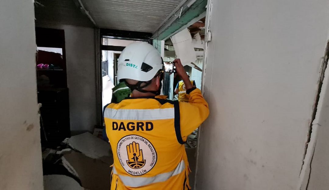 Explosión en el centro de Medellín no fue un atentado: Explosión en el centro de Medellín no fue un atentado