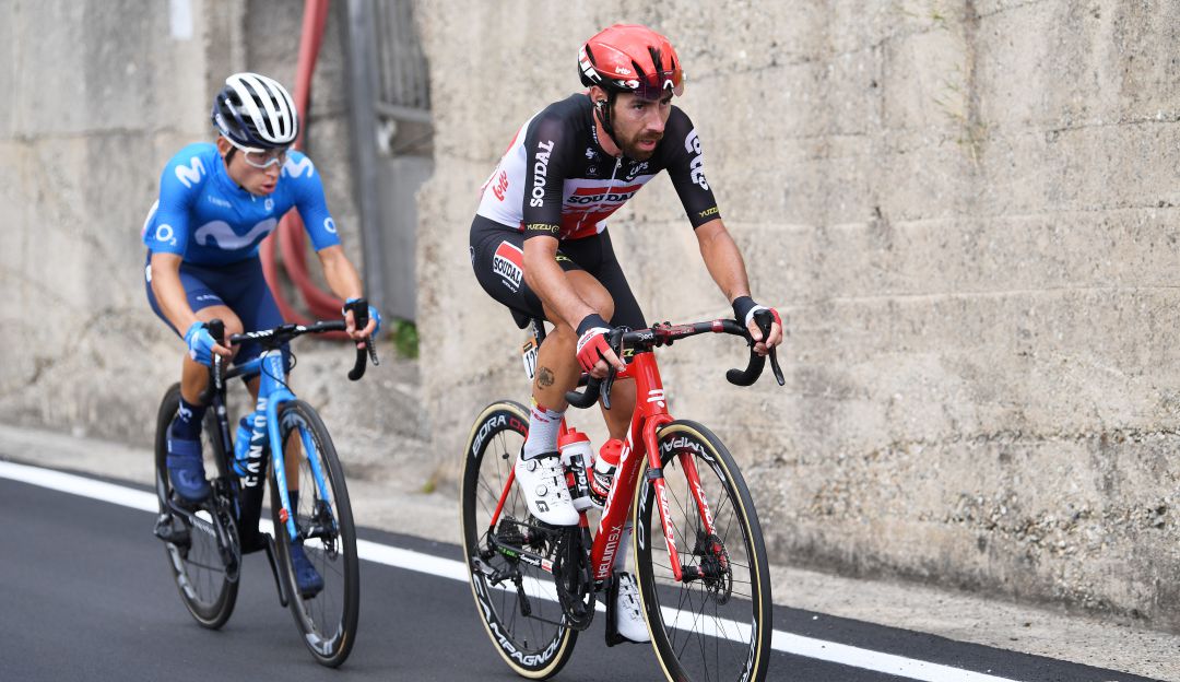 Giro de Italia ciclistas colombianos: Einer Rubio: "He notado más confianza, seguiré intentándolo"