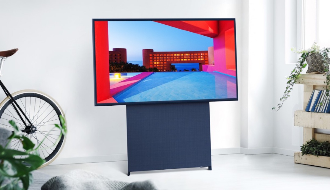 Televisor Samsung Colombia Televisión inteligente: The Sero, primer televisor capaz de reproducir en horizontal y vertical